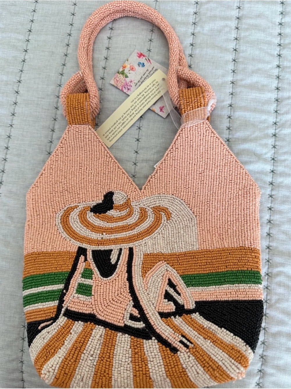 New Beaded Bag Beaded woman hat